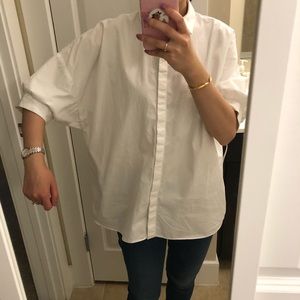 COS white shirt